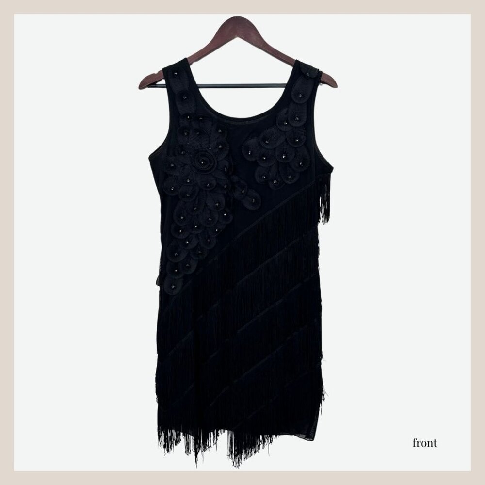 Black Flapper Dress Costume